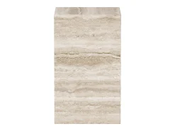 Mesa de apoio em travertino – bege – Dove Tall