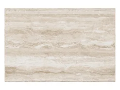 Mesa de apoio em travertino – bege – Dove Wide