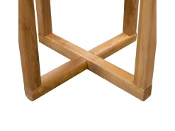 Mesa de apoio 40x50 cm madeira carvalho maciça