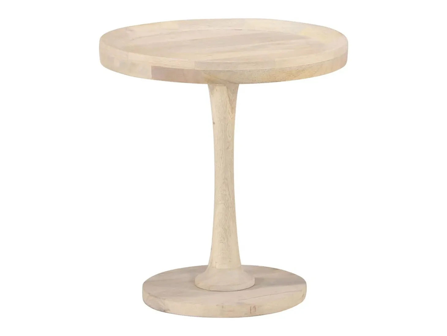 Mesa de apoio Ø50x55 cm madeira de mangueira maciça