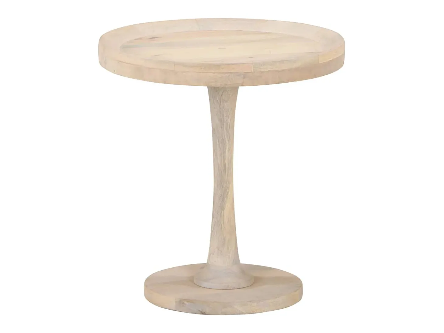 Mesa de apoio Ø50x55 cm madeira de mangueira maciça