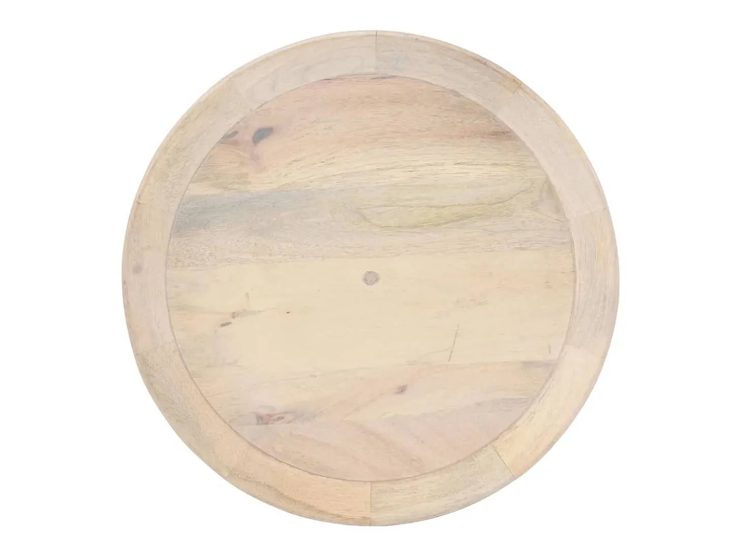 Mesa de apoio Ø50x55 cm madeira de mangueira maciça