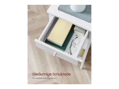 Mesa de Apoio 35x35x70 cm branco