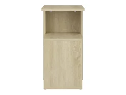 Mesa de apoio 36x30x56 cm contraplacado cor carvalho sonoma