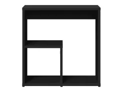 Mesa de apoio 50x30x50 cm contraplacado preto PT420205
