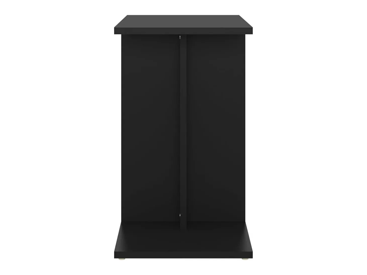 Mesa de apoio 50x30x50 cm contraplacado preto