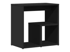 Mesa de apoio 50x30x50 cm contraplacado preto