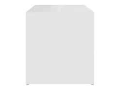 Mesa de apoio 59x36x38 cm derivados de madeira branco