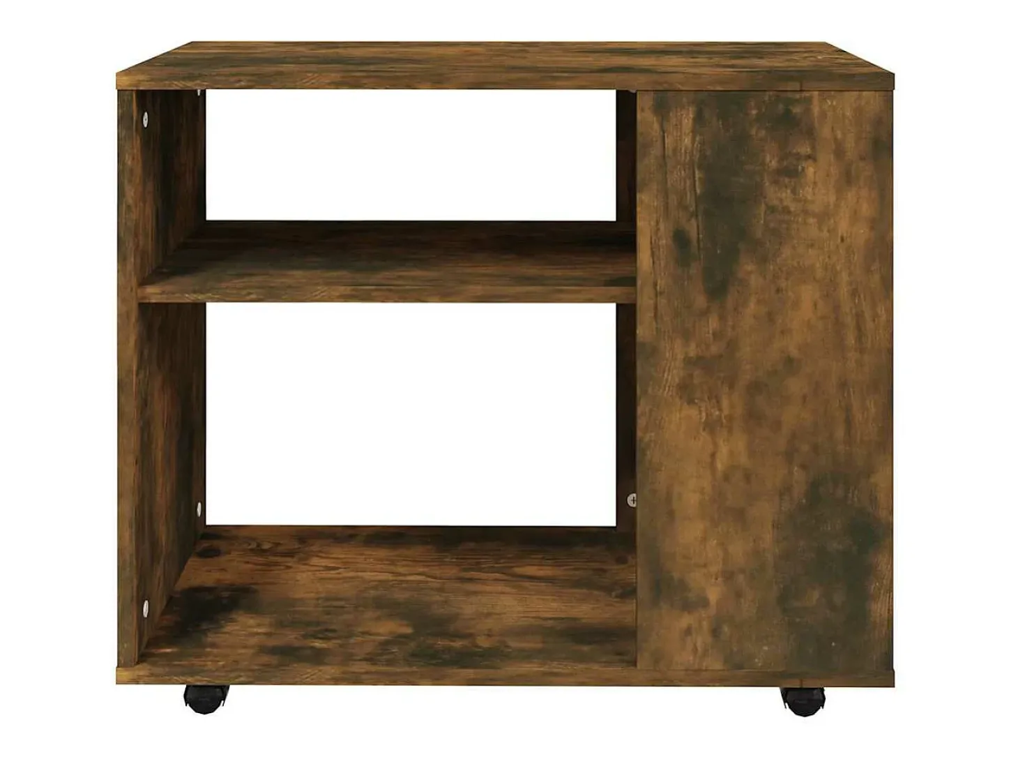 Mesa de apoio 70x35x55 cm derivados de madeira carvalho fumado