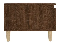 Mesa de apoio 50x46x35 cm derivados madeira carvalho castanho