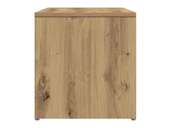 Mesa de apoio 59x36x38 cm derivados madeira carvalho artisiano