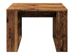 Mesa de apoio 50x50x35 cm derivados de madeira madeira velha