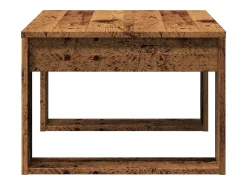 Mesa de apoio 50x50x35 cm derivados de madeira madeira velha