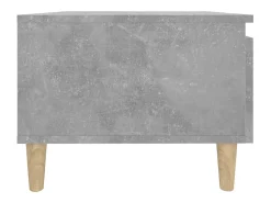 Mesa de apoio 50x46x35 cm derivados de madeira cinzento-cimento
