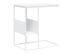 Mesa de apoio 55x36x59,5 cm derivados de madeira branco