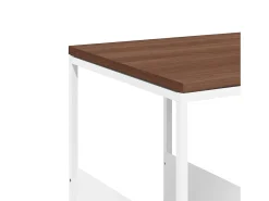 Mesa de apoio 55x36x59,5 cm derivados de madeira branco