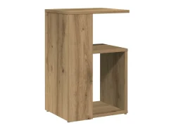 Mesa de apoio 36x30x56 cm derivados madeira carvalho artisiano