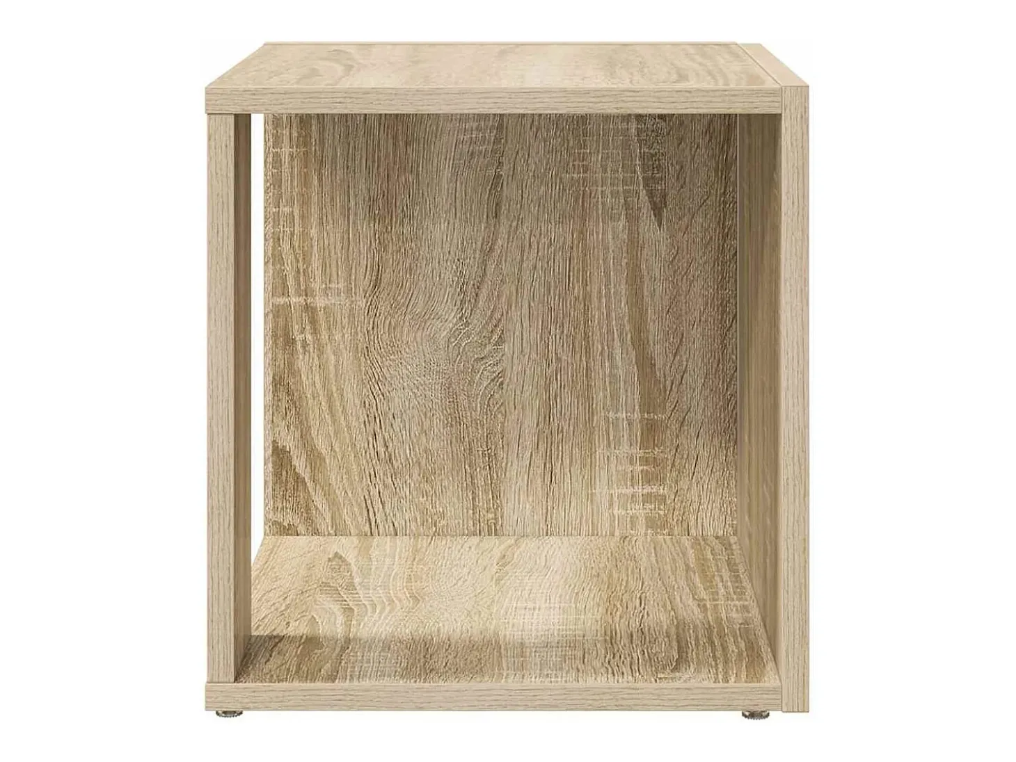 Mesa de apoio 33x33x34,5 cm derivados madeira carvalho sonoma