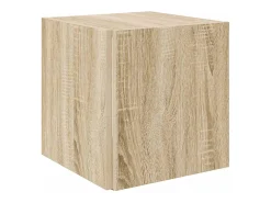 Mesa de apoio 33x33x34,5 cm derivados madeira carvalho sonoma