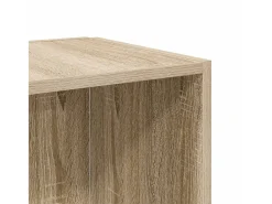 Mesa de apoio 33x33x34,5 cm derivados madeira carvalho sonoma