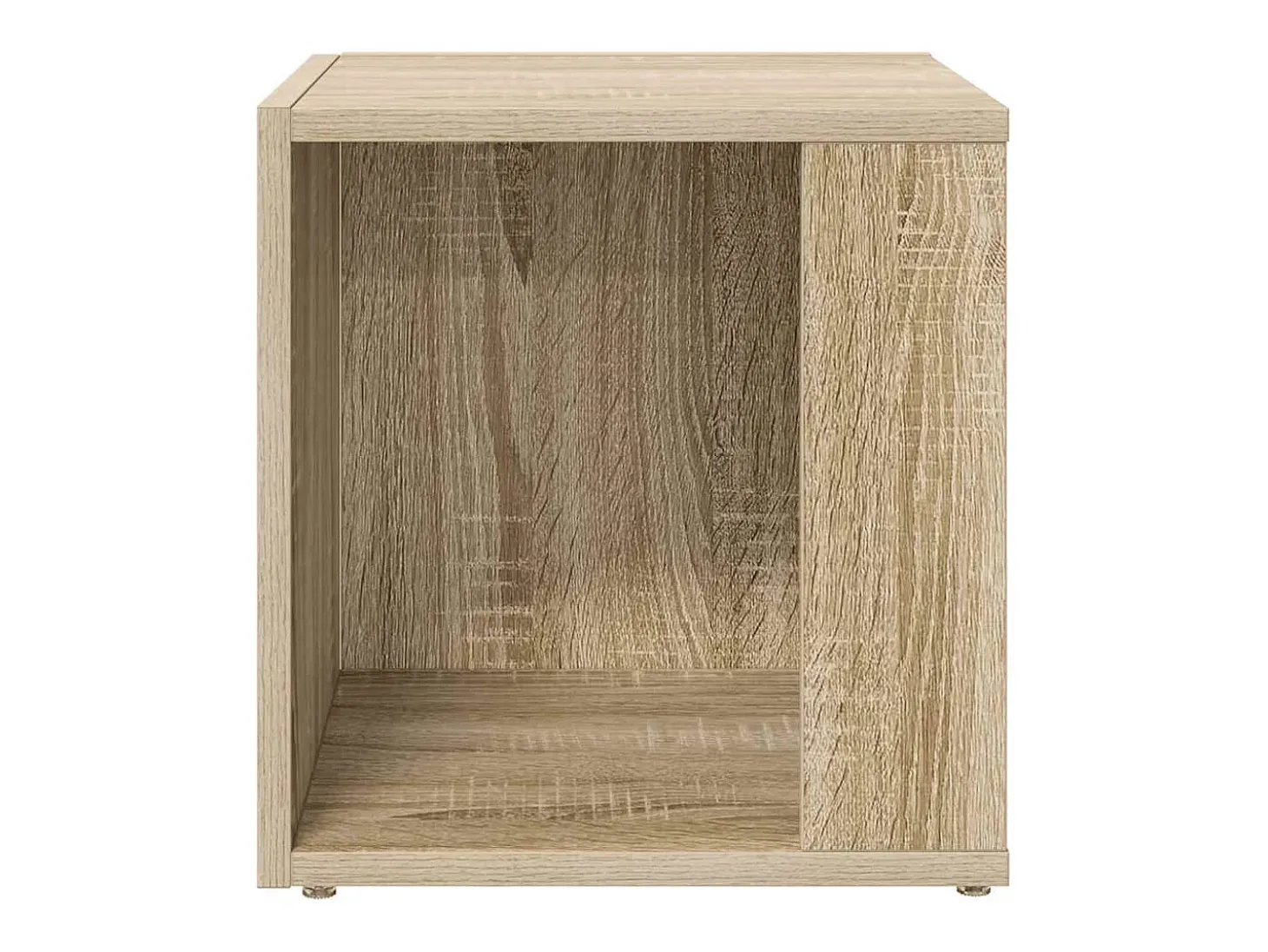 Mesa de apoio 33x33x34,5 cm derivados madeira carvalho sonoma