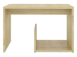 Mesa de apoio 59x36x38 cm derivados de madeira carvalho sonoma