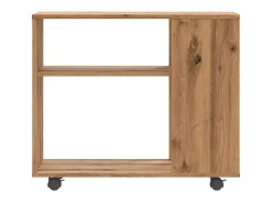Mesa de apoio 70x35x55 cm derivados madeira carvalho artisiano
