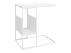 Mesa de apoio 55x36x59,5 cm derivados de madeira branco PT767433