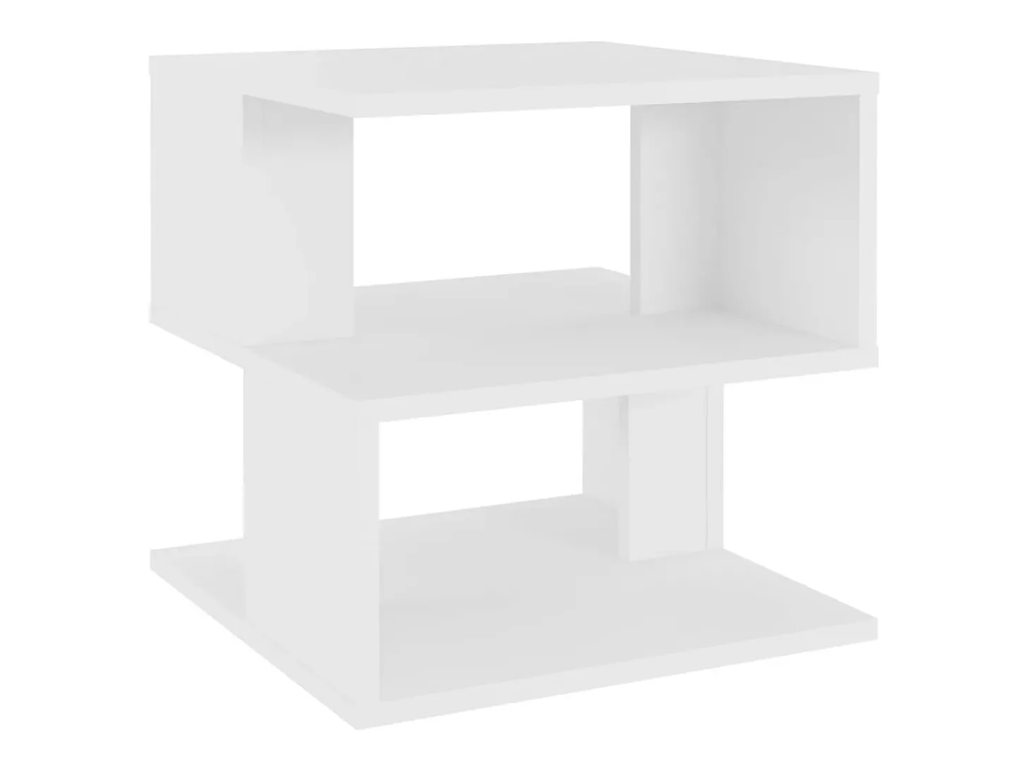 Mesa de apoio 40x40x40 cm derivados de madeira branco