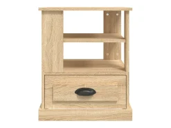 Mesa de apoio 50x50x60 cm derivados de madeira carvalho sonoma