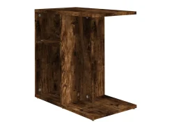 Mesa de apoio 50x30x50 cm derivados de madeira carvalho fumado