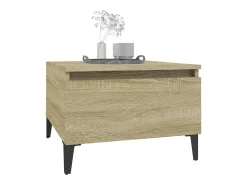 Mesa de apoio 50x46x35 cm derivados de madeira carvalho sonoma