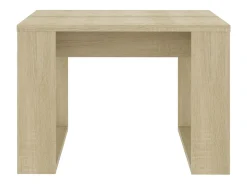Mesa de apoio 50x50x35 cm derivados de madeira carvalho sonoma