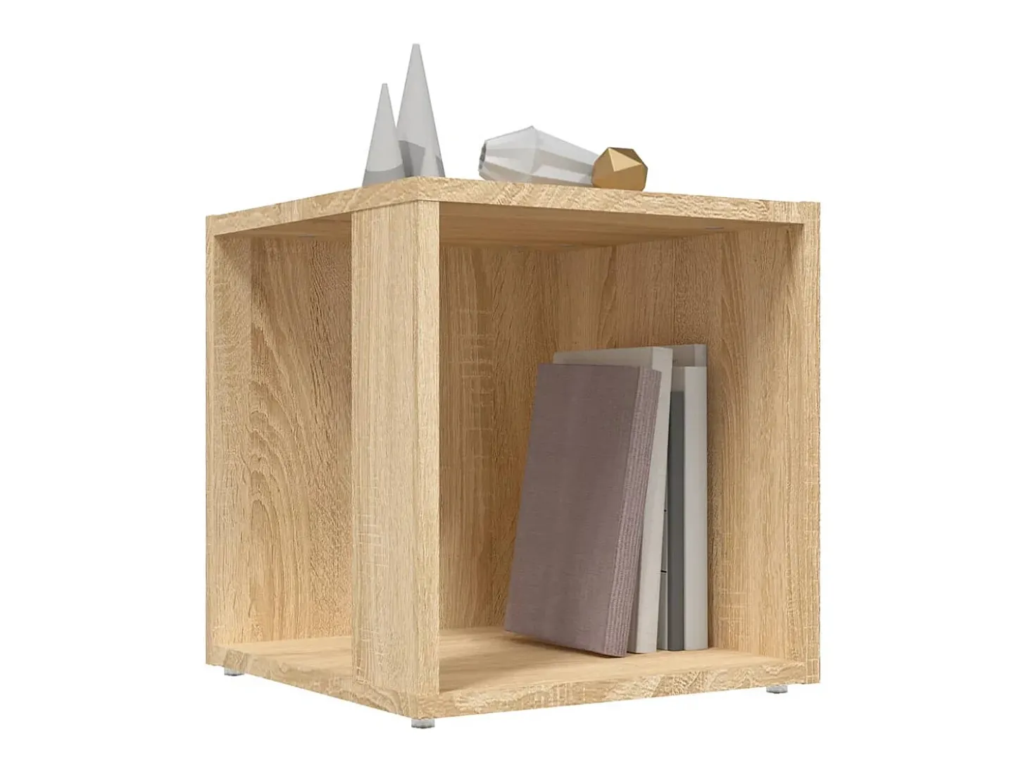 Mesa de apoio 33x33x34,5 cm derivados madeira carvalho sonoma PT513660