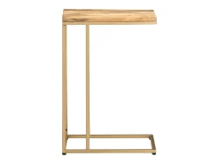 Mesa de apoio 35x45x65 cm madeira de mangueira maciça