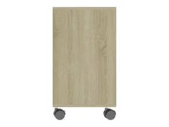 Mesa de apoio 70x35x55 cm madeira processada carvalho sonoma