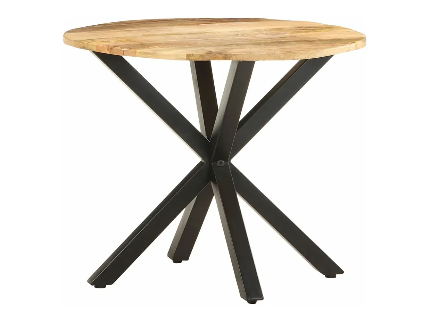 Mesa de apoio 68x68x56 cm madeira de mangueira maciça