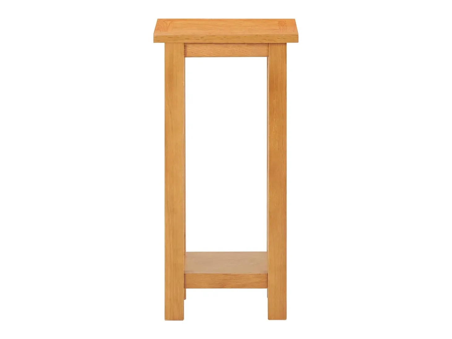 Mesa de apoio 27x24x55 cm madeira de carvalho maciça