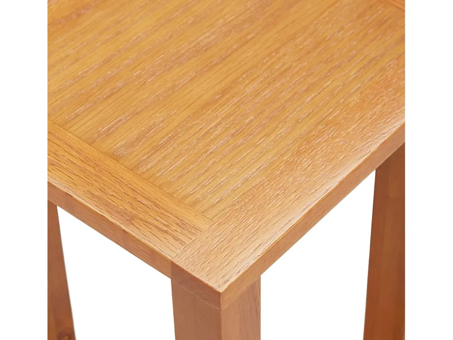 Mesa de apoio 27x24x55 cm madeira de carvalho maciça