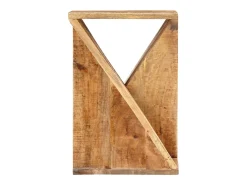 Mesa de apoio 35x35x55 cm madeira de mangueira maciça PT640785