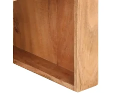 Mesa de apoio 43x40x30 cm madeira de acácia maciça