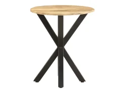 Mesa de apoio 48x48x56 cm madeira de mangueira maciça PT189975