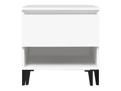 Mesa de apoio 50x46x50 derivados de madeira branco
