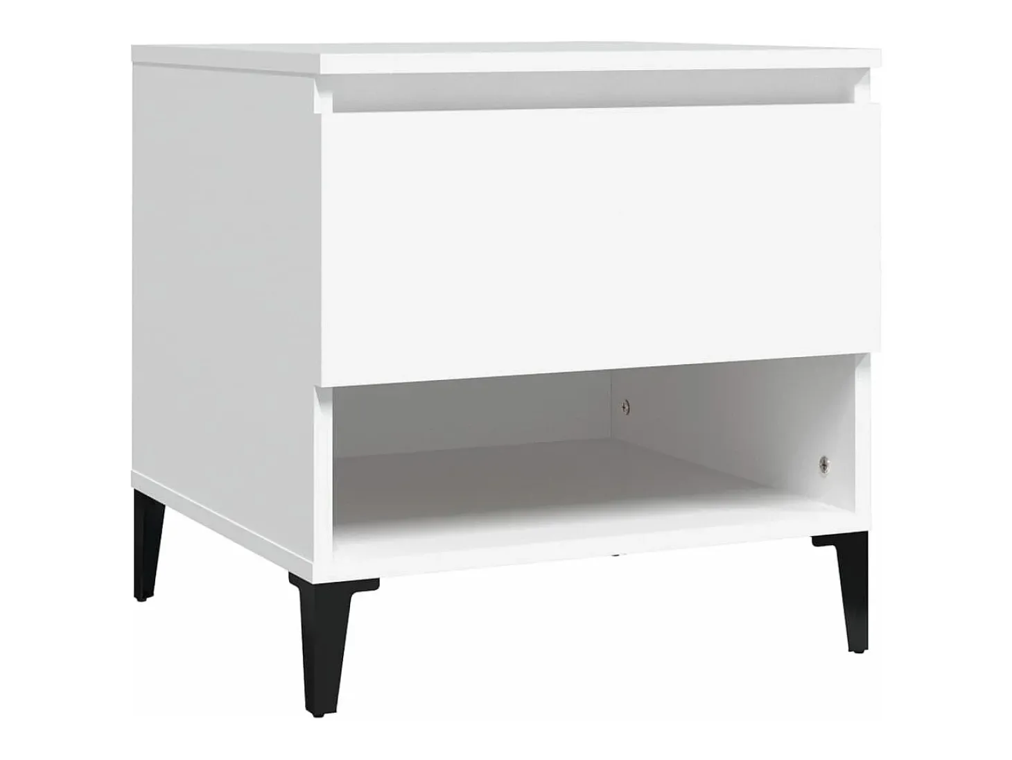 Mesa de apoio 50x46x50 derivados de madeira branco