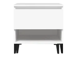 Mesa de apoio 50x46x50 derivados de madeira branco