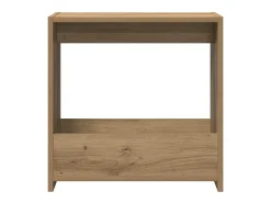 Mesa de apoio 50x26x50cm derivados madeira carvalho artisiano
