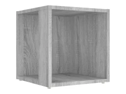 Mesa de apoio 33x33x34,5cm derivados de madeira cinzento sonoma PT692484