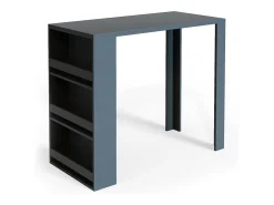 Mesa de bar antracite 57x117x106