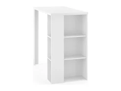 Mesa de bar branco 120x60x105.6 noel