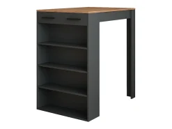 Mesa de bar carvalho goldkraft/antracite 67x100x106 repose